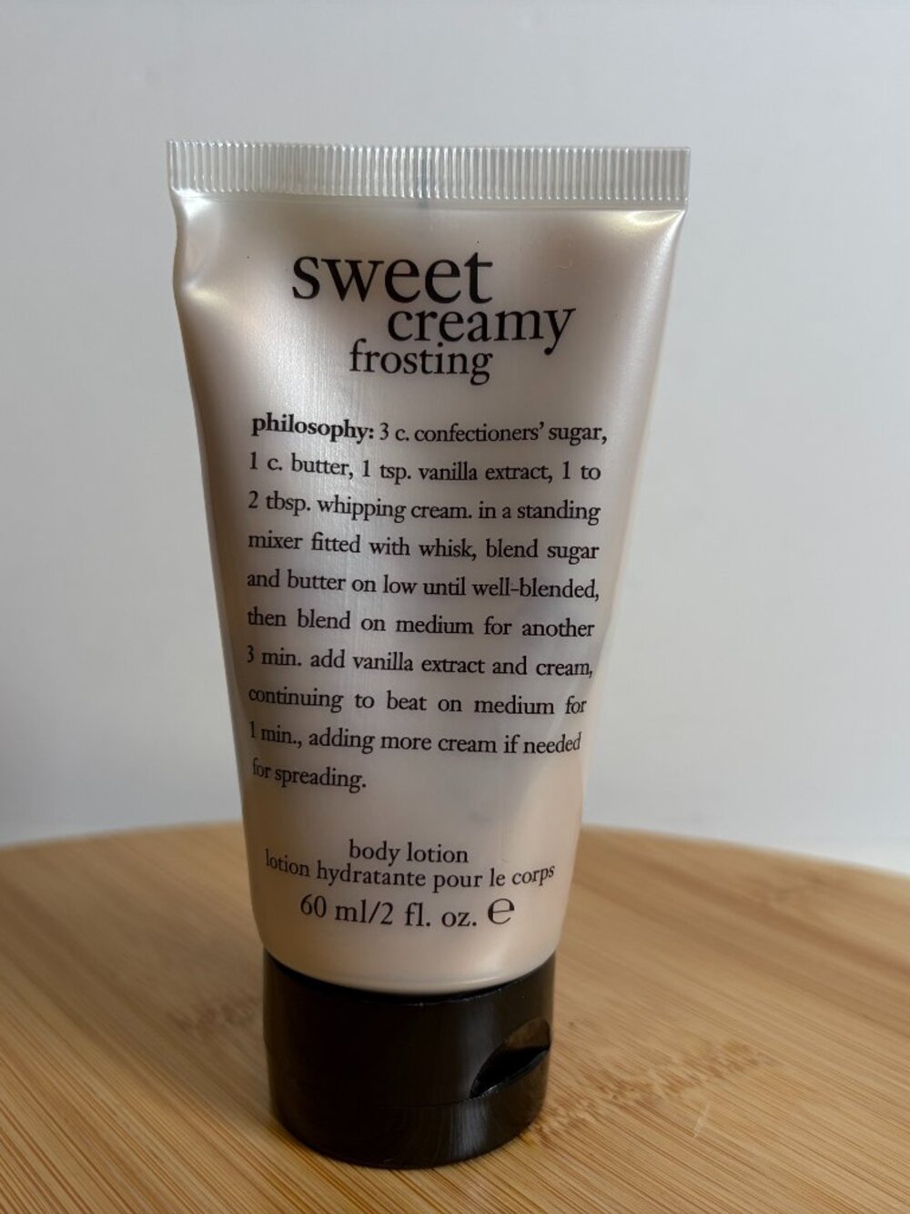 Philosophy Sweet Creamy Frosting Body Lotion 2 oz Moisturizer Skincare